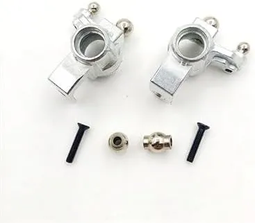 1/16 RC Car Part, for JJRC Q117 1/16 RC Car 70km/h Part Metal Front Wheel Base Kit Spare Part for JJRC Q117 1/16 RC Buggy Car Accessories Part