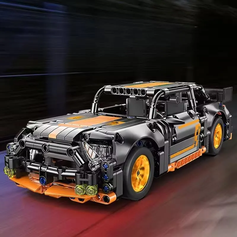 1:18 Scale Pull Back Racing Car Building Block Set (6 Years till Grown Ups)