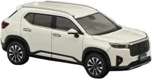 1:64 for Honda WR-V Platinum White Pearl Alloy Car Model Decoration Ornaments Mini Simulation Toys
