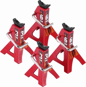 1:10 Scale Metal 6 Ton 3 Ton Simulation Jack Stands for D90 Axial Wraith SCX10 1/10 RC Crawler Car