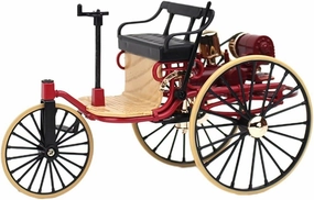 1:12 Vintage Tricycle Model Decor Toy Mini Finger Bike Dollhouse Desktop Tricycle Ornament Alloy Tricycle Model
