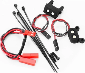 1/14 RC Car Light Kits Front Rear LED Lamp Upgrades for LOSI Mini 8IGHT 4WD Buggy Brushless Car