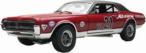1：18 for Mercury COUGA Racing Simulation Alloy Car Model Hobby Collection Souvenirs Mini Simulation Toys
