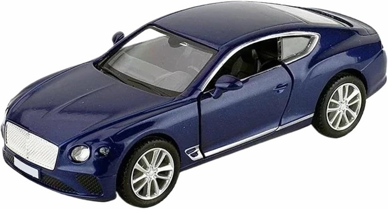 1: 36 for Continental GT Die-cast Metal Alloy Sports Car Model(Blue)