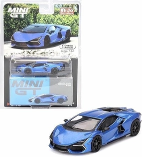 1:64 Scale Diecast Model Car Compatible with Revuelto Blu Eleos Limited Edition by Mini GT