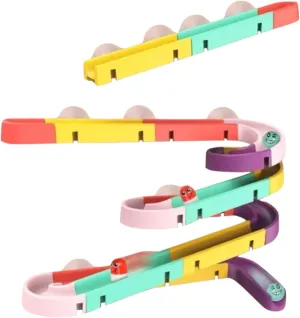 1Set Ball Track Building DIY Assembling Educational for Enhances Creativity and Hand Eye Coordination Birthday Present