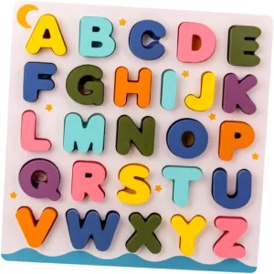 1Set Educational Inlay Block Intelligence for Shape Recognition Hand Grasping Building Blocks for Interactive Play Safe and Materials