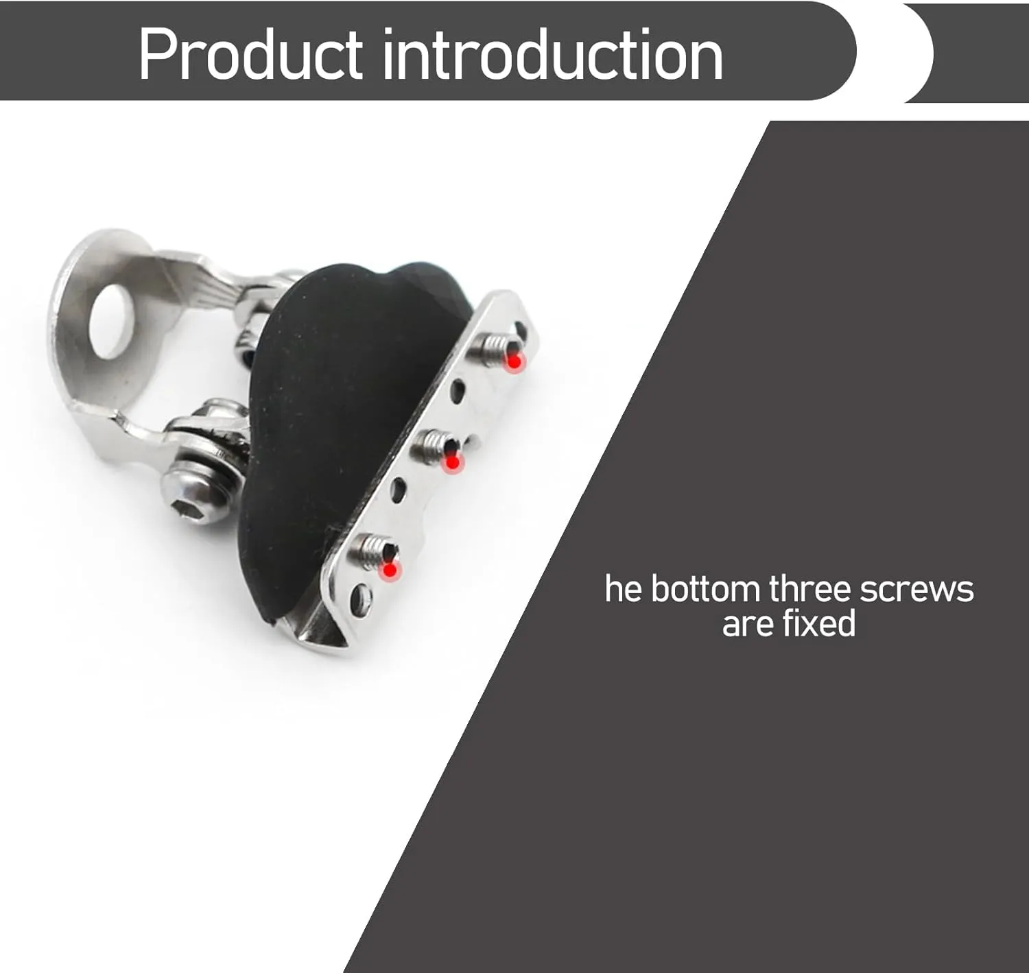 2 PCS Car Grille LED Light Base Mounting Bracket, Angle-Adjustable Shock-Absorbing Hood Spotlight Non-Destructive Bracket, Car Auxiliary Fixing Accessories, Suitable for Most Car Models (Black)