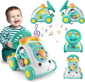 2024 Christmas Car Toy for 1 2 Year Old Boy|Early Educational Learning Baby Toys for 12-18 Months|First Birthday Gifts for 1 Year Old|Sensory Toys for Toddler 1-3