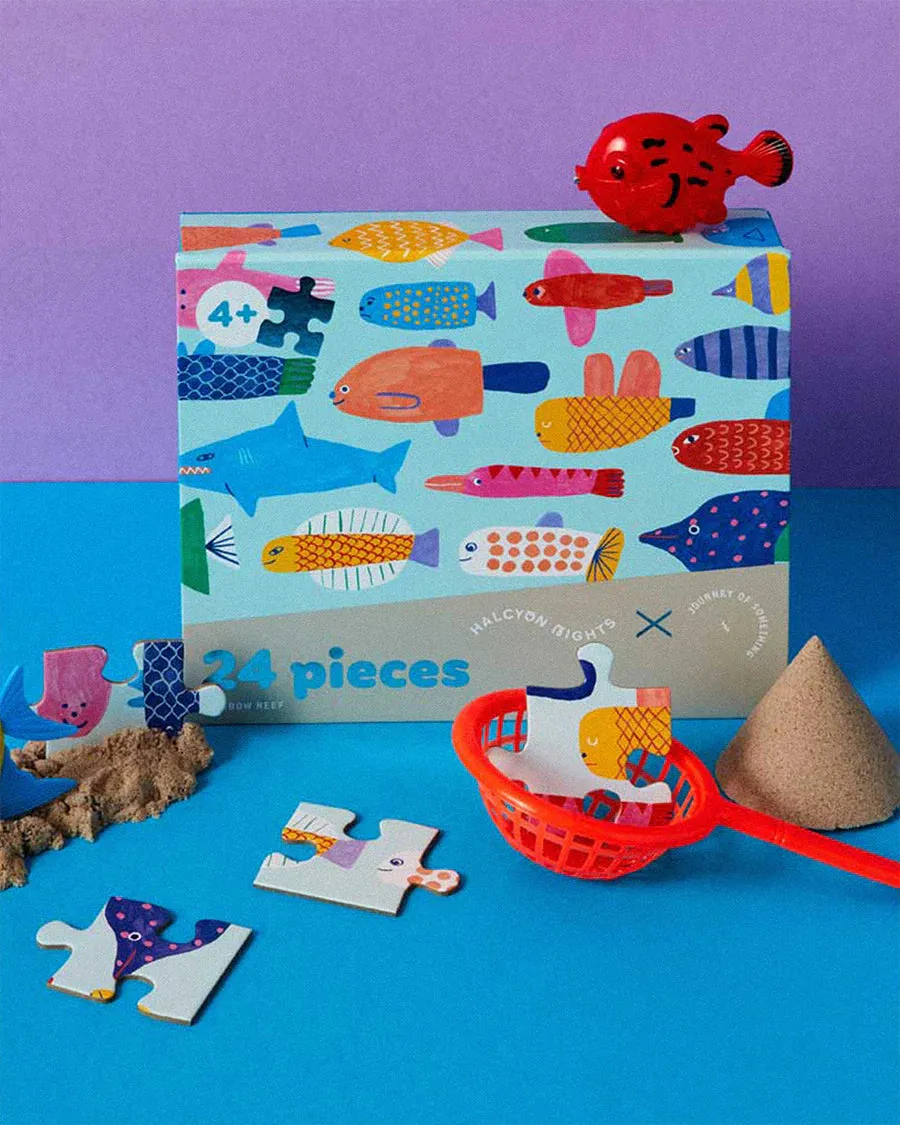 24 Piece Kids Puzzle - Rainbow Reef