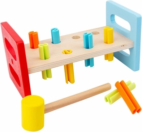 2Pcs Pounding Bench Playthings for Interactive Hammering to Enhance Hand Eye Coordination and Muscle Development Engaging Play for Ages