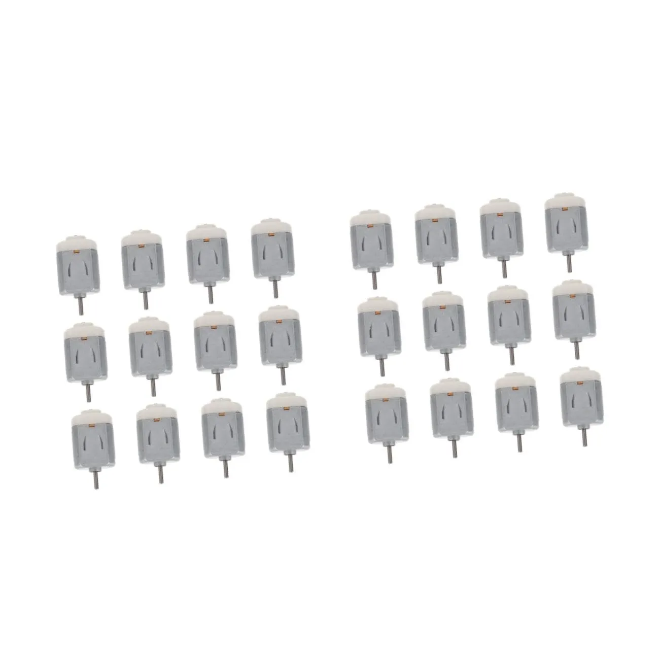 2sets Miniature Dc Motor Micro Motor for Boys and Girls Toy Car Mini Fan 12pcs*2