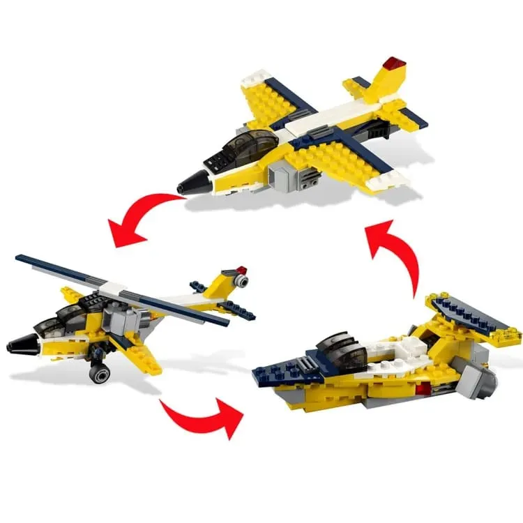 3 in 1 Model Architect Brick Toys Building Blocks - Super Racer