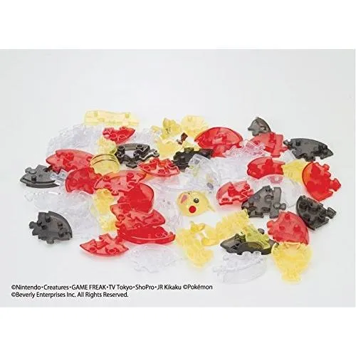 3D Pikachu & Poké Ball  Jigsaw Puzzle 61 Pieces CP3-019