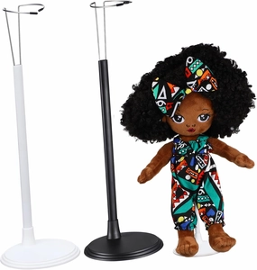 3pcs Doll Stands for Displaying Action Figures Support Stands Easy to Assemble Racks for Dolls and Accessories