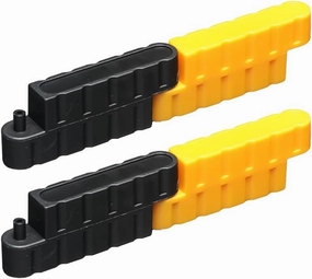 50 PCS RC Remote Control car Tracks DIY Drift Racing can be Assembled and Inserted infinitely Extended Angle Adjustable Children's Remote Control car Scene Toys (Black Yellow)