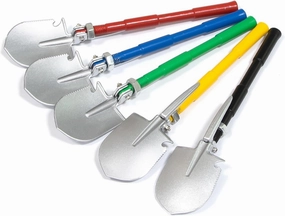 5 Pcs RC Metal Mini Engineering Shovel Simulation Decorative Accessories for 1/8 1/10 1/12 Scale RC Crawler Car