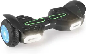 6.5" Scooter, Bluetooth Music Speaker and LED Light, Top 8.5mph & 8.5 Miles Range Power by Dual 250W Motor, Gifts for Kids Adults Boys, for All Ages