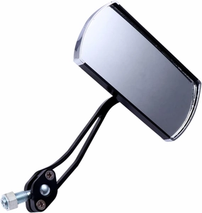 Adjustable Bike Rearview Mirror Reflective Aluminum Alloy Mirror Modified Accessories for Electric Bikes