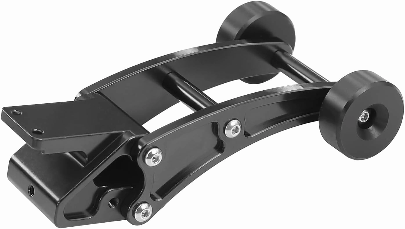Adjustable Metal Wheelie Bar for 1/14 MJX Hyper Go 14210 14209 H14BM High Speed RC Brushless Remote Control Car Upgrades 14120 (Black)