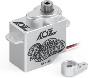 AGFRC Mini-Z-Car Micro RC-Steering Servo - 1.4KG 0.050sec High Speed Programmable Full Metal Gear Coreless Digital Mini Servo, Control Angle 180° (A11CLS V3 2025 Special Edition)