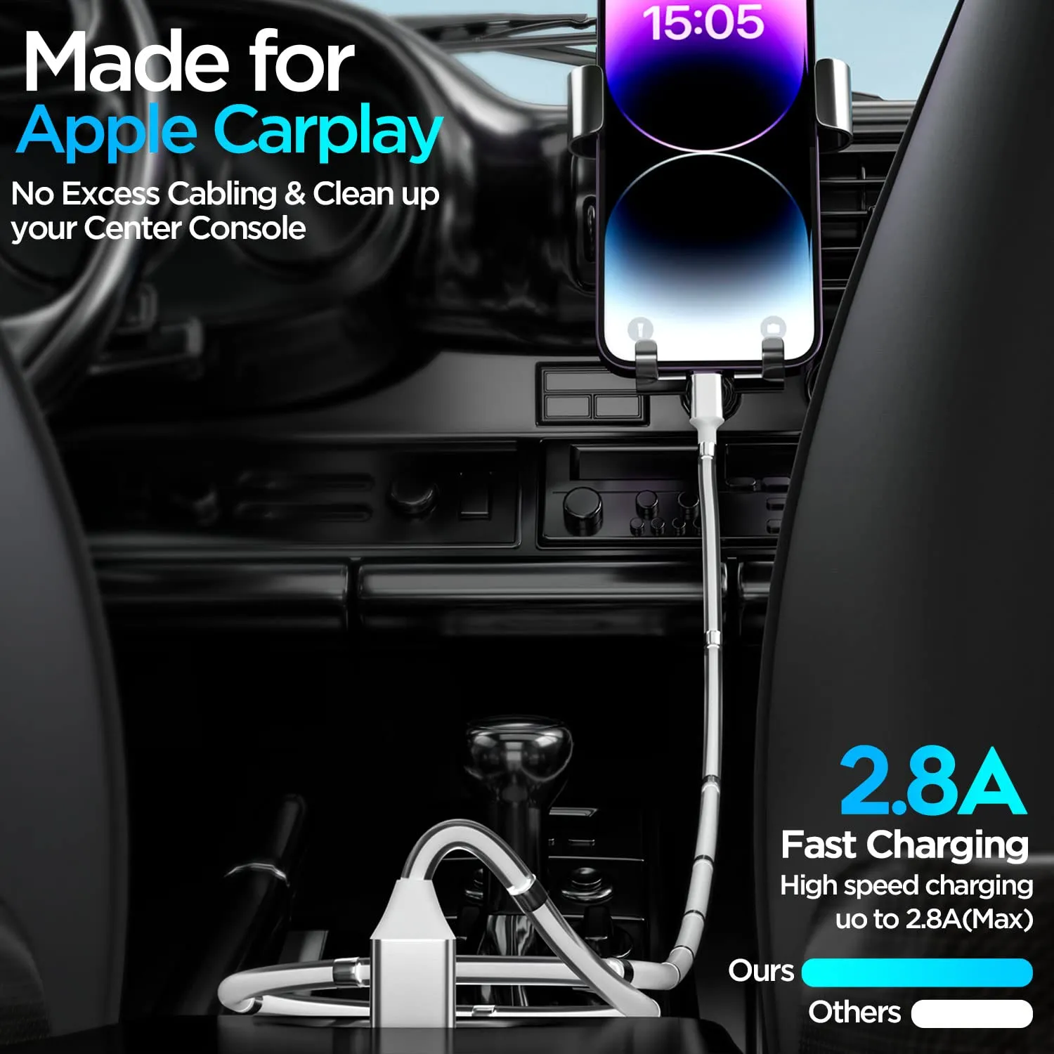 AICase Magnetic Charging Cable,(3FT 6.5FT) Super Organized Charging Magnetic Absorption Nano Data Cable for Phone 14/13/12/11/XS/XS Max/XR/X/8/8 Plus/7/7 Plus/6s/6s Plus/6/6 Plus/SE