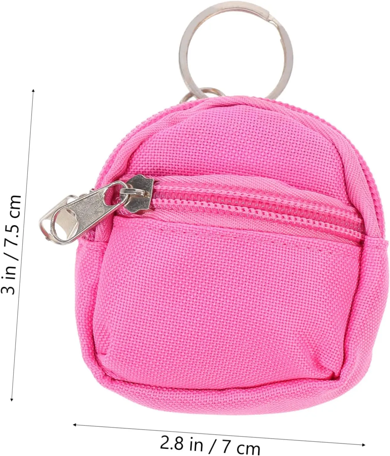 Alasum 8pcs Miniature Schoolbag Model Cute Dollhouse Accessory Portable Design for Dollhouse Decoration and Playtime Fun