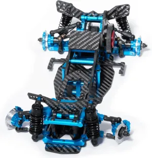 Alloy & Carbon RC Chassis Frame Kit Upgrades for 1/10 Sakura D5 Mini MR RC Flat Road Drift Car