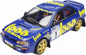 Alloy Resin Car Vehicle Model Fit for Subaru Impreza 1 18 Royal Blue Alloy Pulling Force Racing Car Model Souvenir Decoration Festive Deluxe Gift