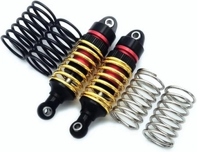 Aluminum Shocks Absorber Dampers Filled Oil with 1.5mm 1.4mm 1.3mm Springs for Traxxas 1/16 Mini E-Revo Slash Summit 7061 7061X