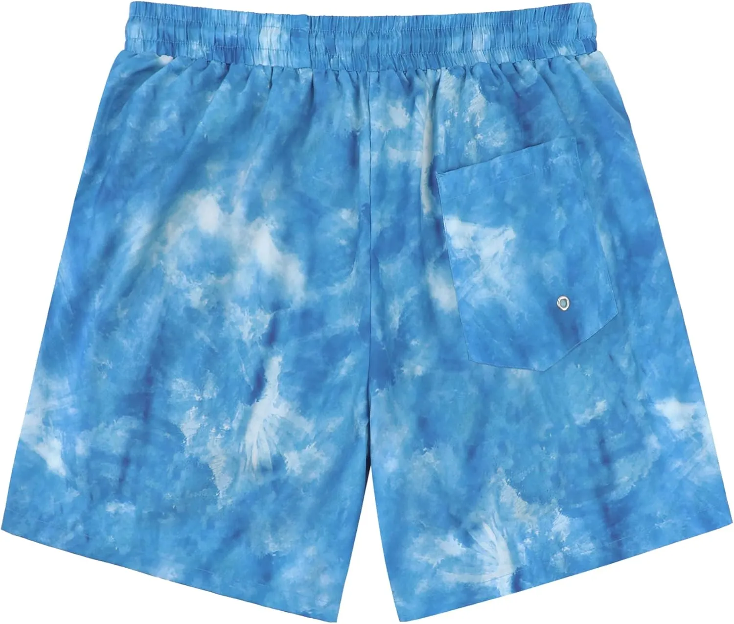 American Trends Men's Swim Trunks with Compression Liner Quick Dry Swimsuits Mens Bathing Suit Swimwear