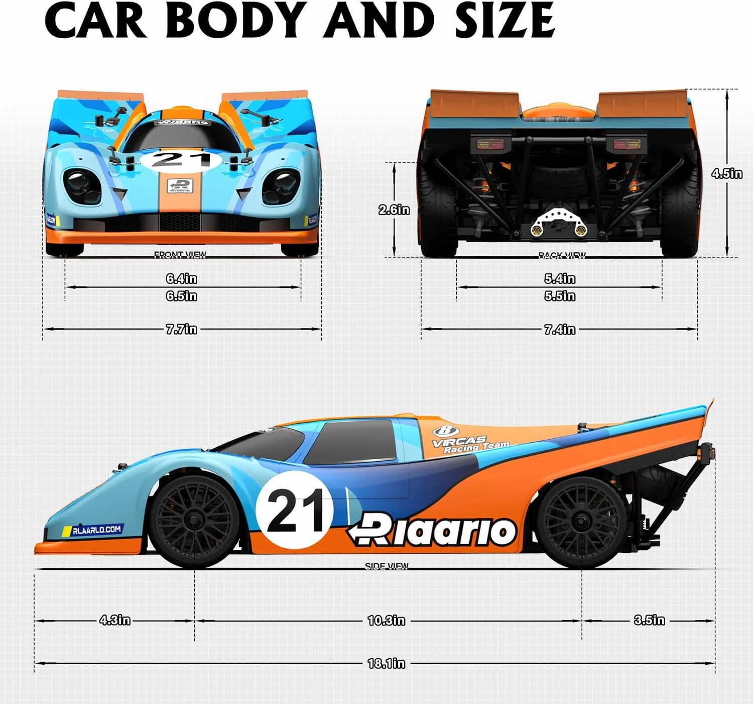 AMORIL 1/10 AK-917 Fast Brushless RC Cars for Adults,Max 75mph Hobby Electric On-Road RTR with 9KG Metal Servo,3650 4300KV Motor,60A Independent ESC,Remote Control Car for Boys,Cyan