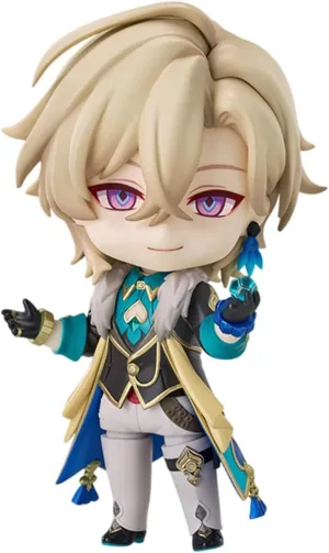Anime Figure, 4 Inches Cute Aventurine Honkai Star Rail Nendoroid Action Figure, Collectable Anime PVC Figure for HSR Fans (Aventurine)