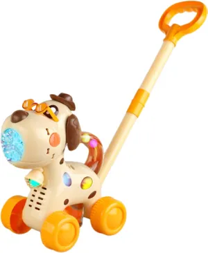 Automatic Bubble Machine:Portable Dog Bubble Maker Blower Toys Outdoor Toys for Easter Party Birthday