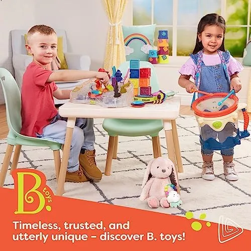 B. toys- Alpha B. Tical– Wooden Alphabet Puzzle – 26 Letter Pieces – Chunky Wooden Puzzle – Educational Toys for Toddlers, Kids – 18 Months  