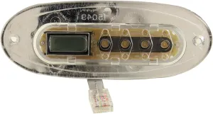 Balboa Water Group 8224 Topside Only, BWG Genuine VL240, 4 Button, Clear, w/o Overlay