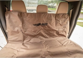 Banded Avery Sporting Dog Rear Seat Hammock – Waterproof & Protective Car Seat Cover for Dogs