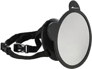 BEBE CONFORT Back Seat Car Mirror, Rear View Mirror, Adjustable Car Mirror, Back seat, Safe Car Seat Mirror, from Birth