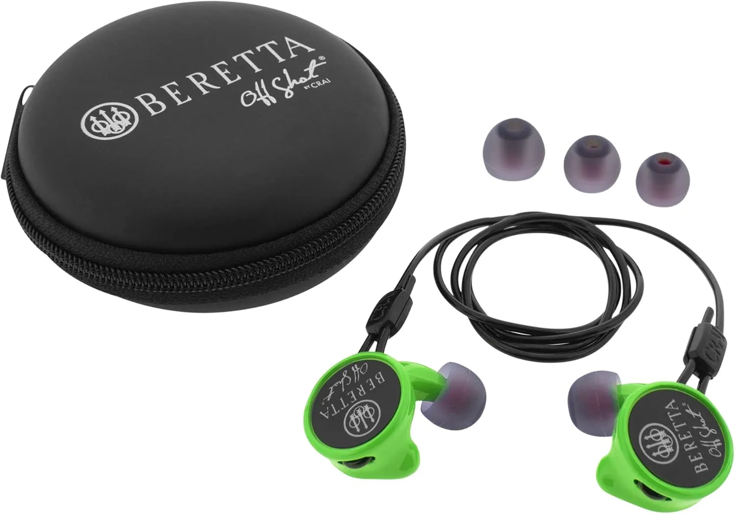BERETTA Earphones Mini Headset Comfort Plus Fit 32 Db Earplugs