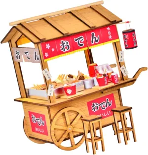 BESPORTBLE Make It Mini Miniature Furniture Set Kanto Cook Car Mini House Accessory Miniature Toys Easy DIY Assembly