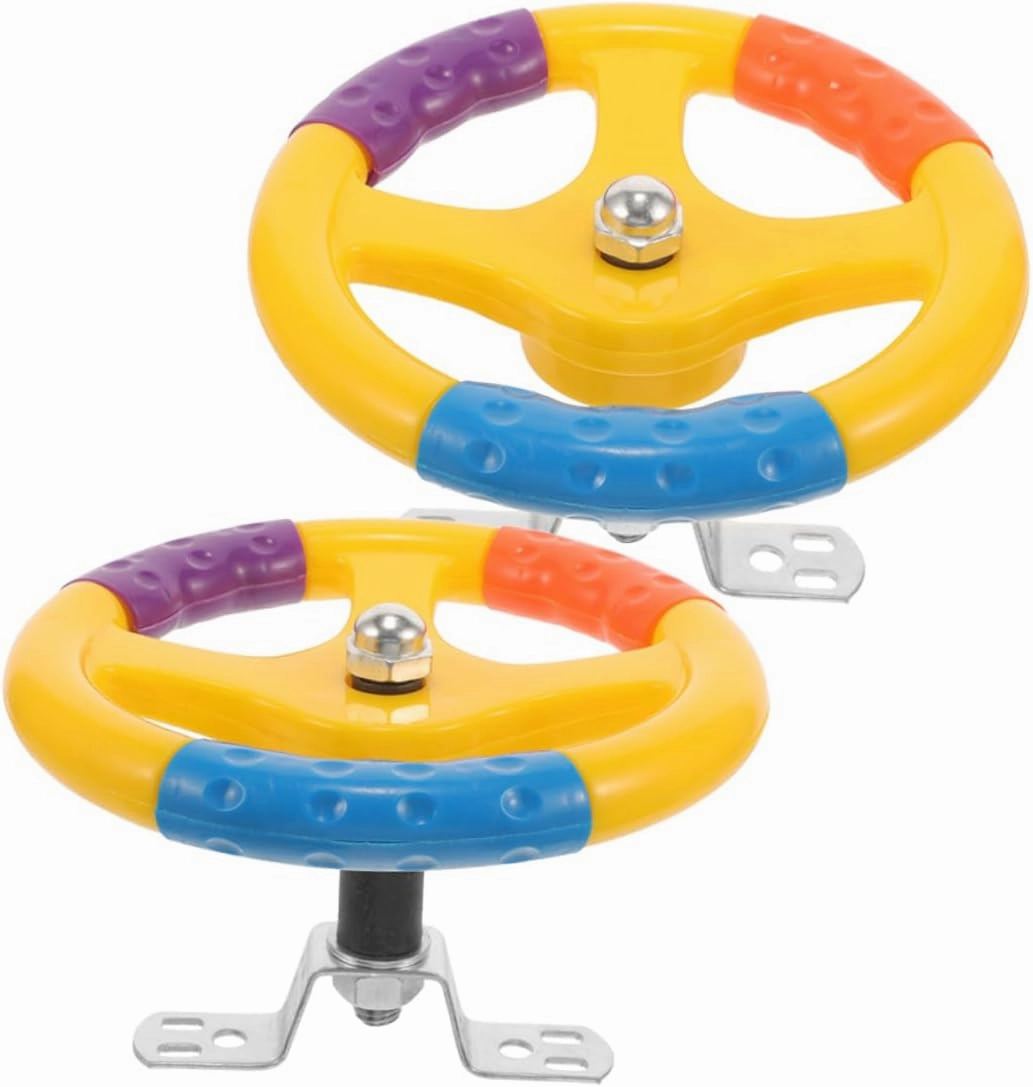BESPORTBLE 2pcs Toy Car Interactive Driving Learning Accessory for Boy Girl Safe and Versatile Replacement for Various Toy Cars Fun for Boys and Girls