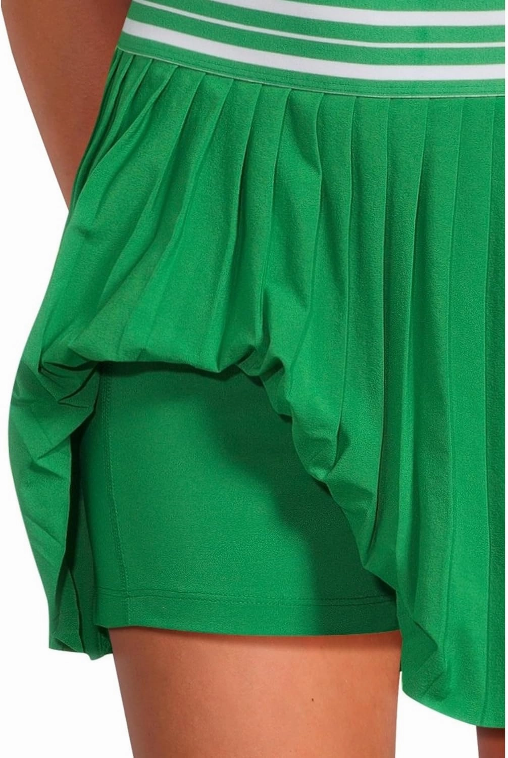 Beyond Yoga Women's If You Pleats Tipped Elastic Mini Skirt