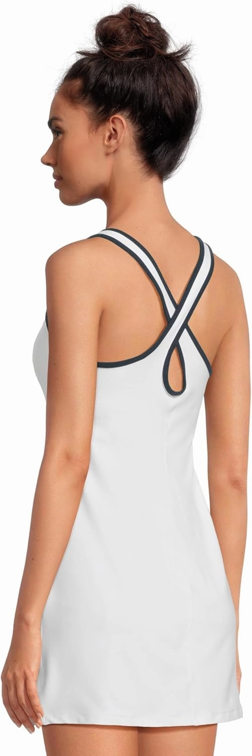 Beyond Yoga Women's Spacedye Contrast Trim Active Dress