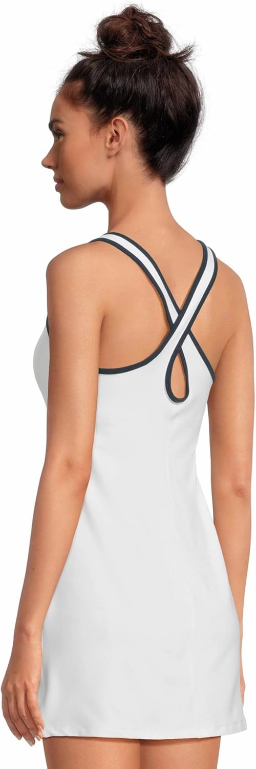 Beyond Yoga Women's Spacedye Contrast Trim Active Dress