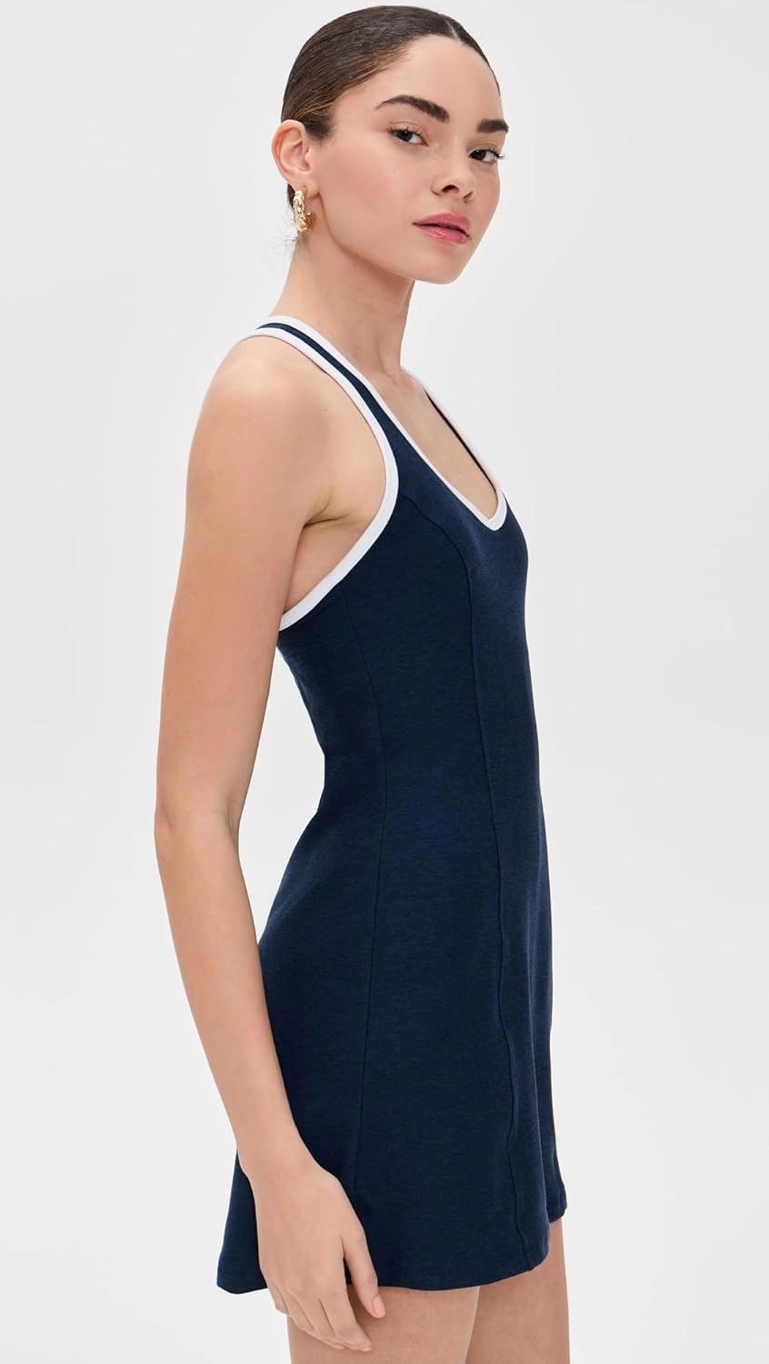 Beyond Yoga Women's Spacedye Contrast Trim Active Dress