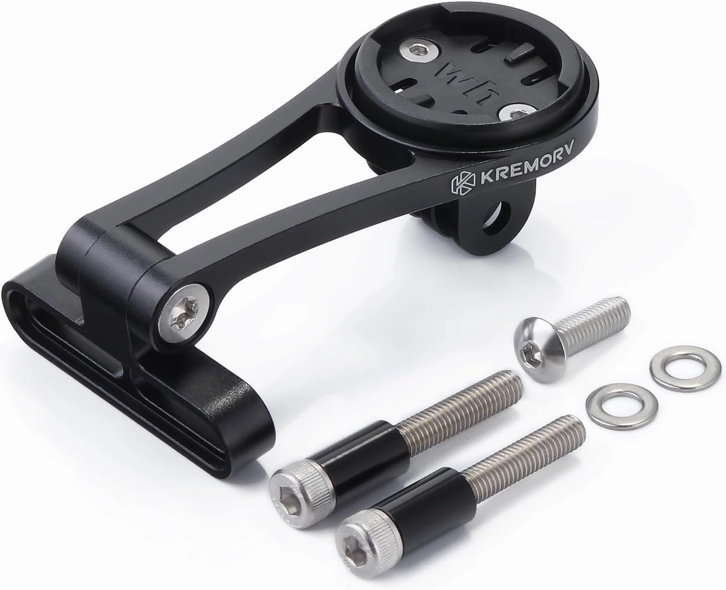 Bike Mount for Wahoo Elemnt, Bolt, Roam, Mini - Adjustable Aluminum Alloy Bicycle Computer Mount