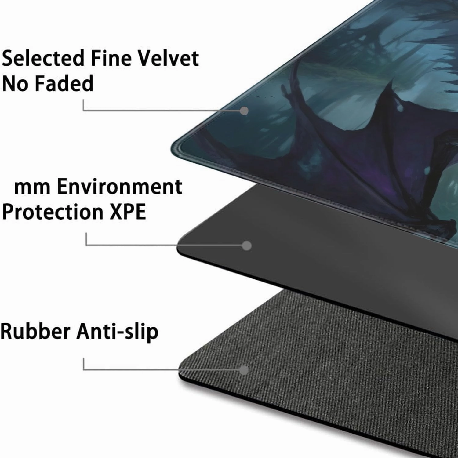 Board Game for TCG Playmat Table Mats Games Size 60X35 cm Mousepad Compatible for MTG RPG CCG Trading Card Game Play mats with 6 Dice (Playmat 128)