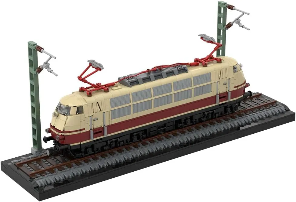 BR103 Electric Locomotive Building and Construction Toy, Technic Train Series Building Block Set, Creative Interactive Building Toy for Teens and Up (2561PCS )