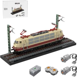 BR103 Electric Locomotive Building and Construction Toy, Technic Train Series Building Block Set, Creative Interactive Building Toy for Teens and Up (2561PCS )