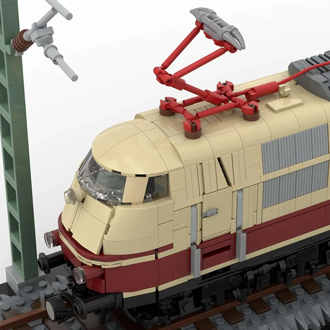 BR103 Electric Locomotive Building and Construction Toy, Technic Train Series Building Block Set, Creative Interactive Building Toy for Teens and Up (2561PCS )